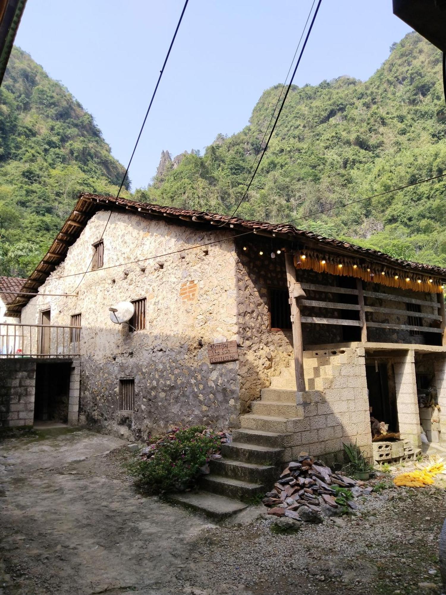 Trieu Chuong Homestay Cao Bang Exterior foto